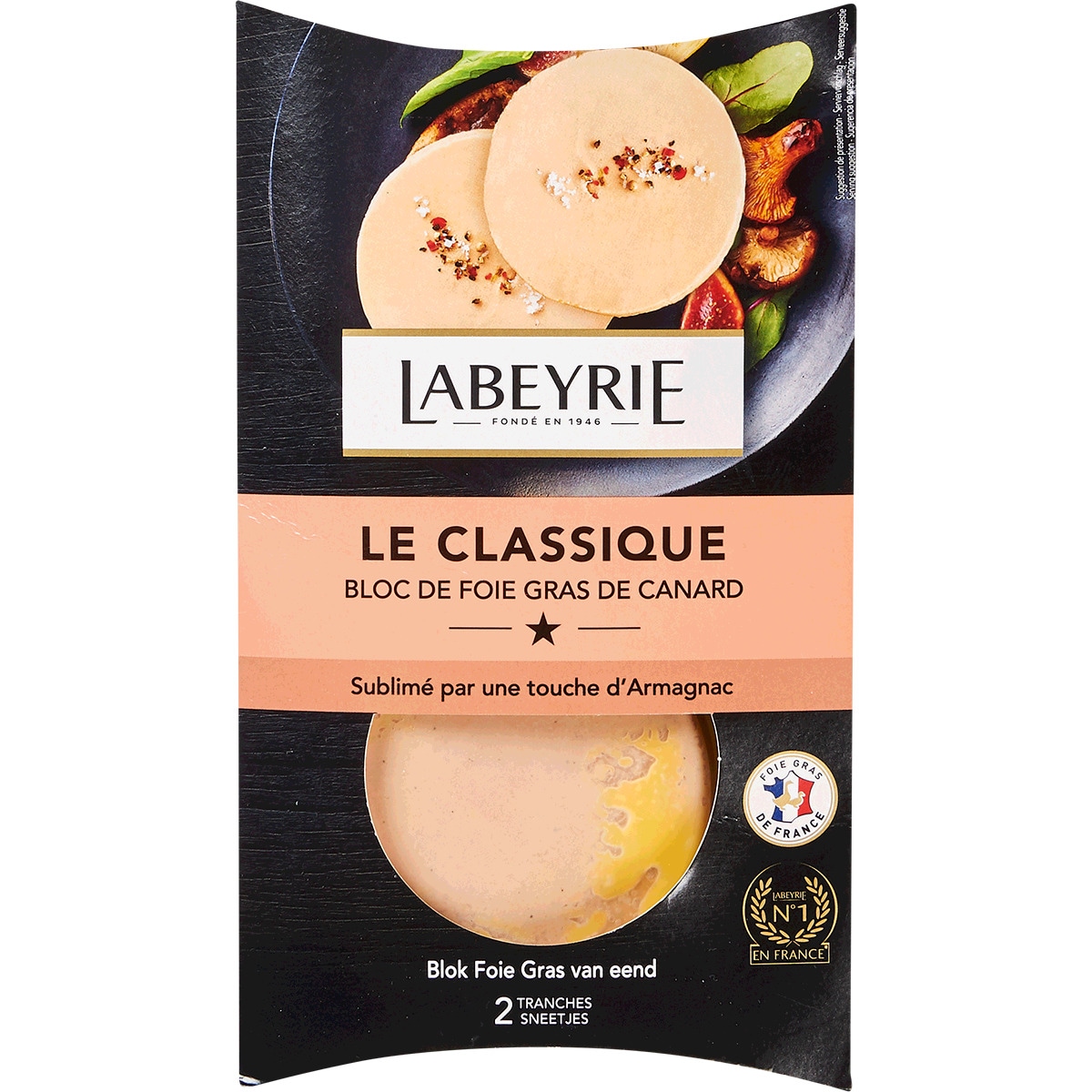 Bloc de Foie Gras de Pato com Armagnac embalagem 80 g