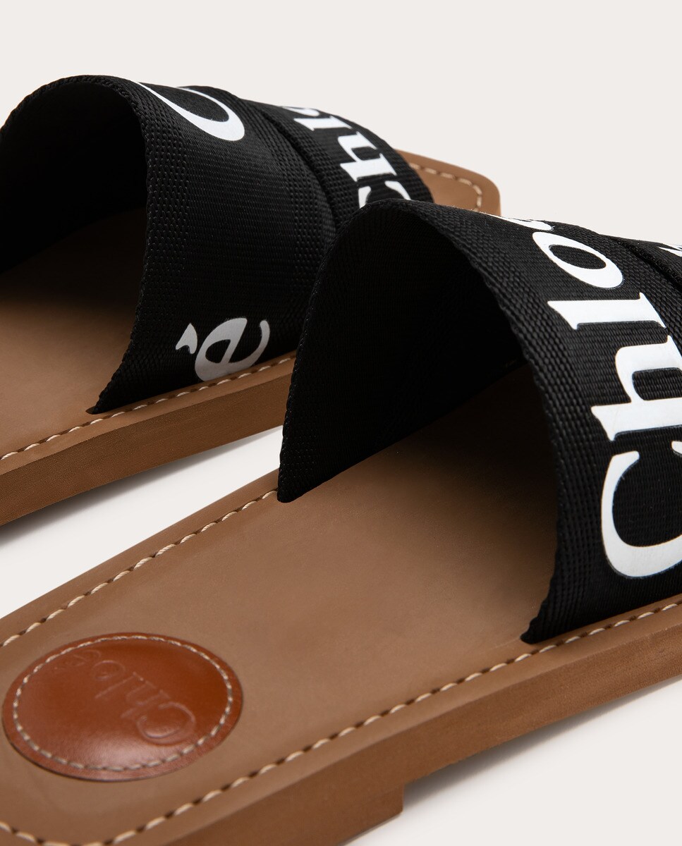 Sandalias planas Woody de tejido · Chloé · El Corte Inglés