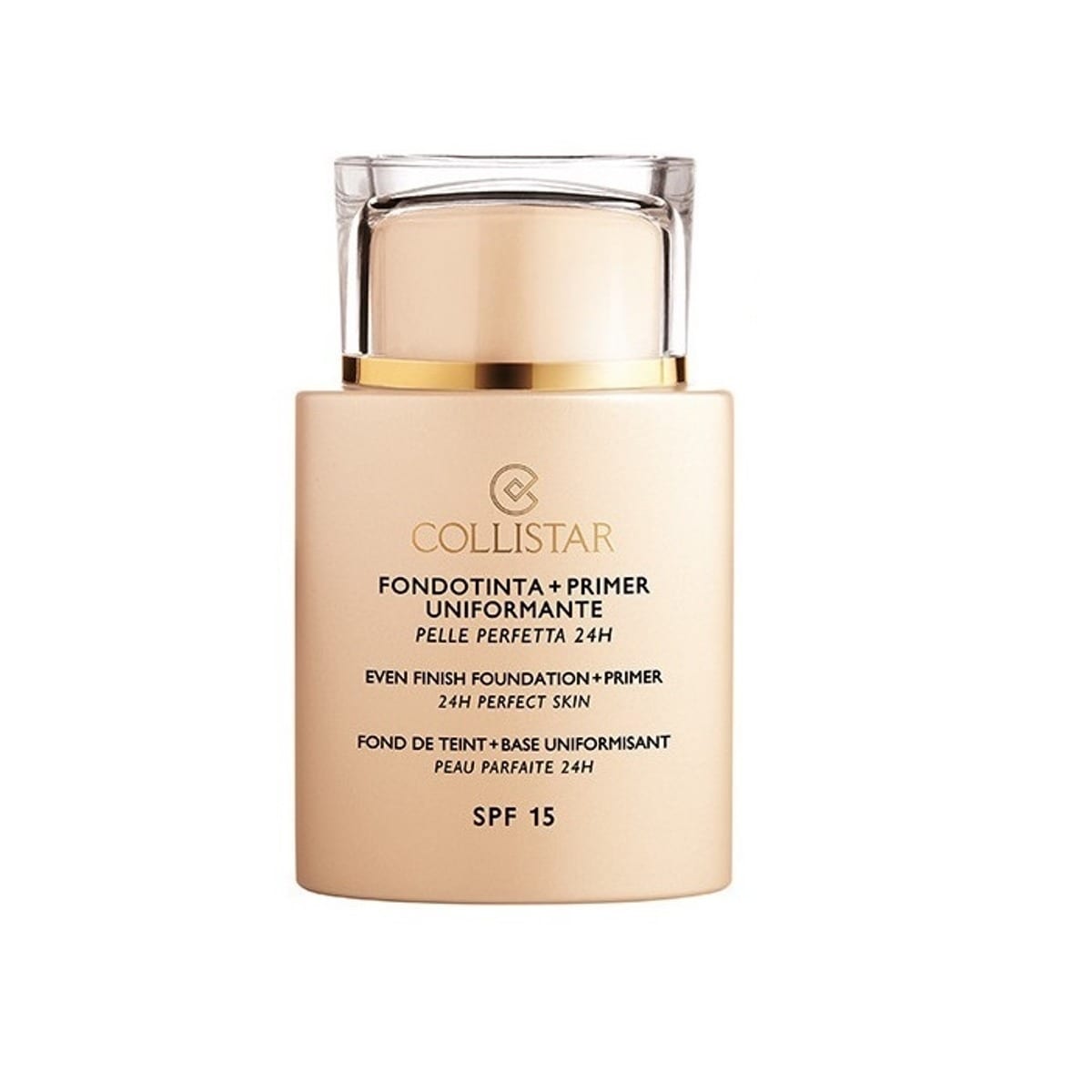 Base de Maquilhagem Even Finish Foundation + Primer SPF 15 35ml Collistar 5 Amber-1