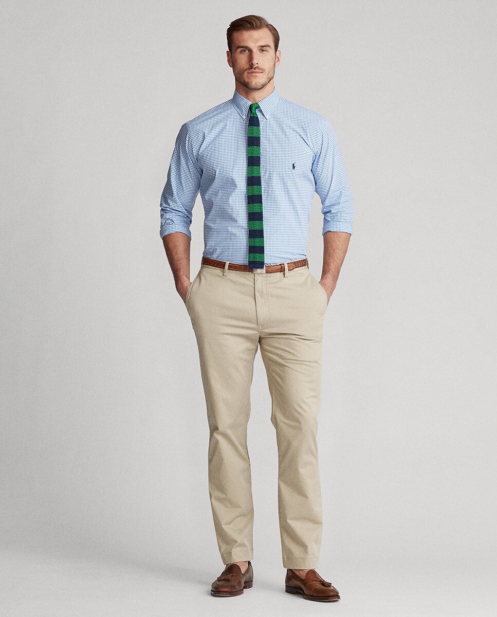 Pantalon chino classic fit
