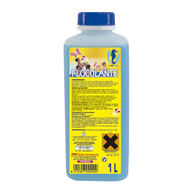 Imagen 0 de Floculante Líquido Piscinas Elevadas 1 l