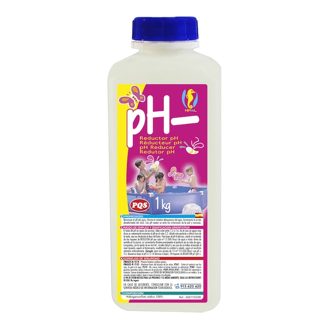 Imagen 0 de Reductor pH Piscinas Desmontables 1 kg