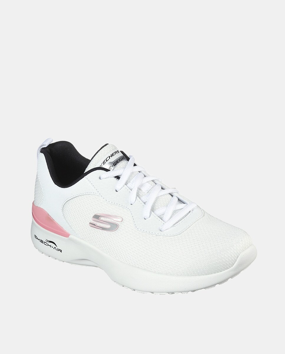 Zapatillas deportivas de mujer Skechers en blanco con plantilla memory foam  · Skechers · El Corte Inglés