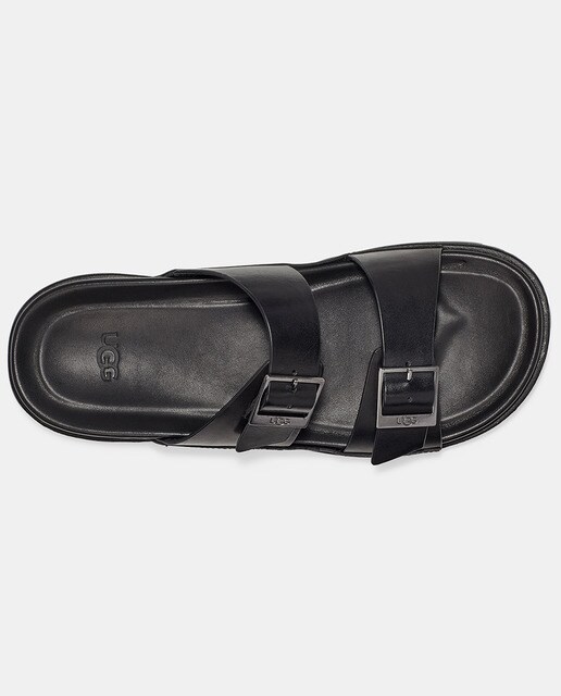 Sandalias de hombre UGG en negro con doble hebilla · UGG · El Corte Inglés