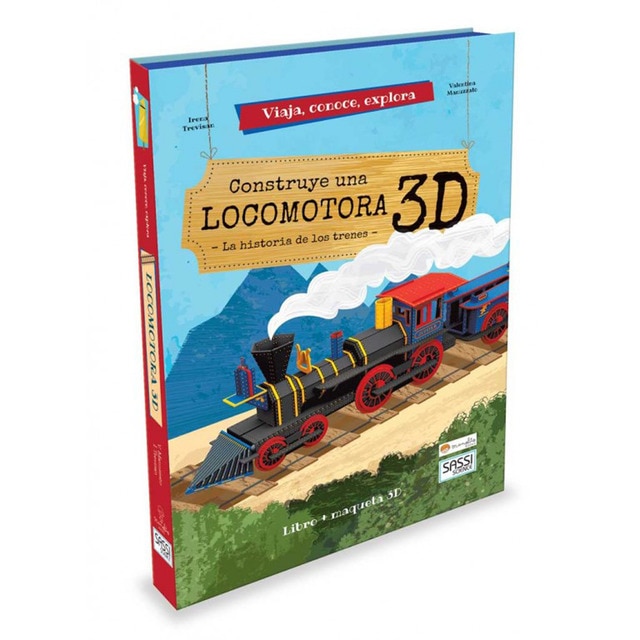 Imagen 0 de Construye Una Locomotora 3D  (Tapa dura)