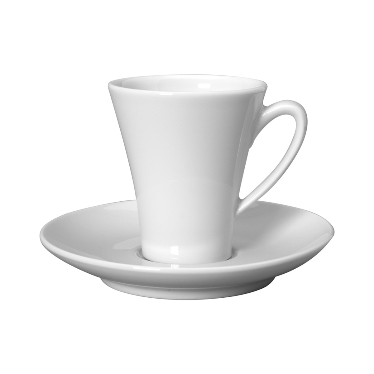 Chávena de Café e Pires Coupe/Loop 1