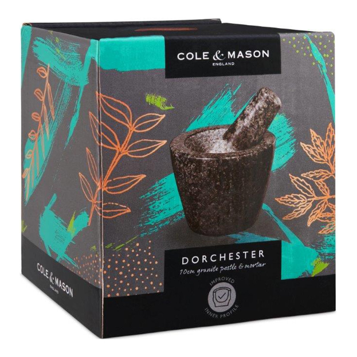 Mini almofariz Dorchester Cinzento-4