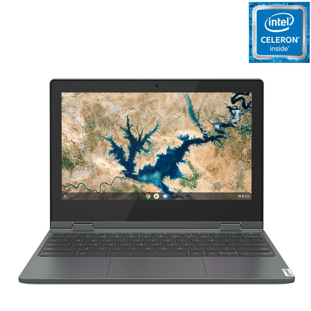 Portátil LENOVO - Convertible 2 En 1 IdeaPad Flex 3 Chromebook 11IGL05, Intel Celeron, 4GB, 64 GB EMMC