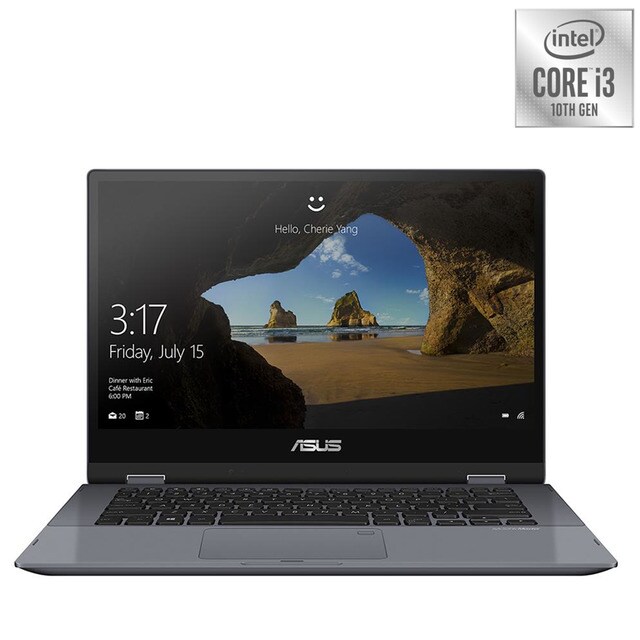 Portátil Asus - Convertible 2 En 1 VivoBook Flip 14 TP412FA-EC641T, I3, 8GB, 256GB SSD