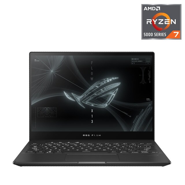 Portátil Asus - Portátil Gaming ROG Flow 13 GV301QH-K6069T, AMD Ryzen 7, 16GB, 512GB SSD, GeForce GTX 1650 4GB