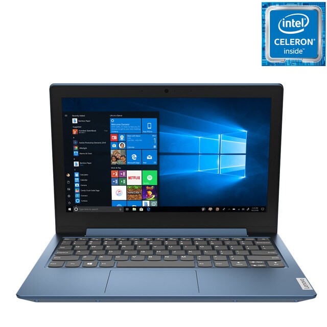 Portátil LENOVO - Portátil IdeaPad 1 11IGL05, Intel Celeron, 4GB, 64 GB EMMC