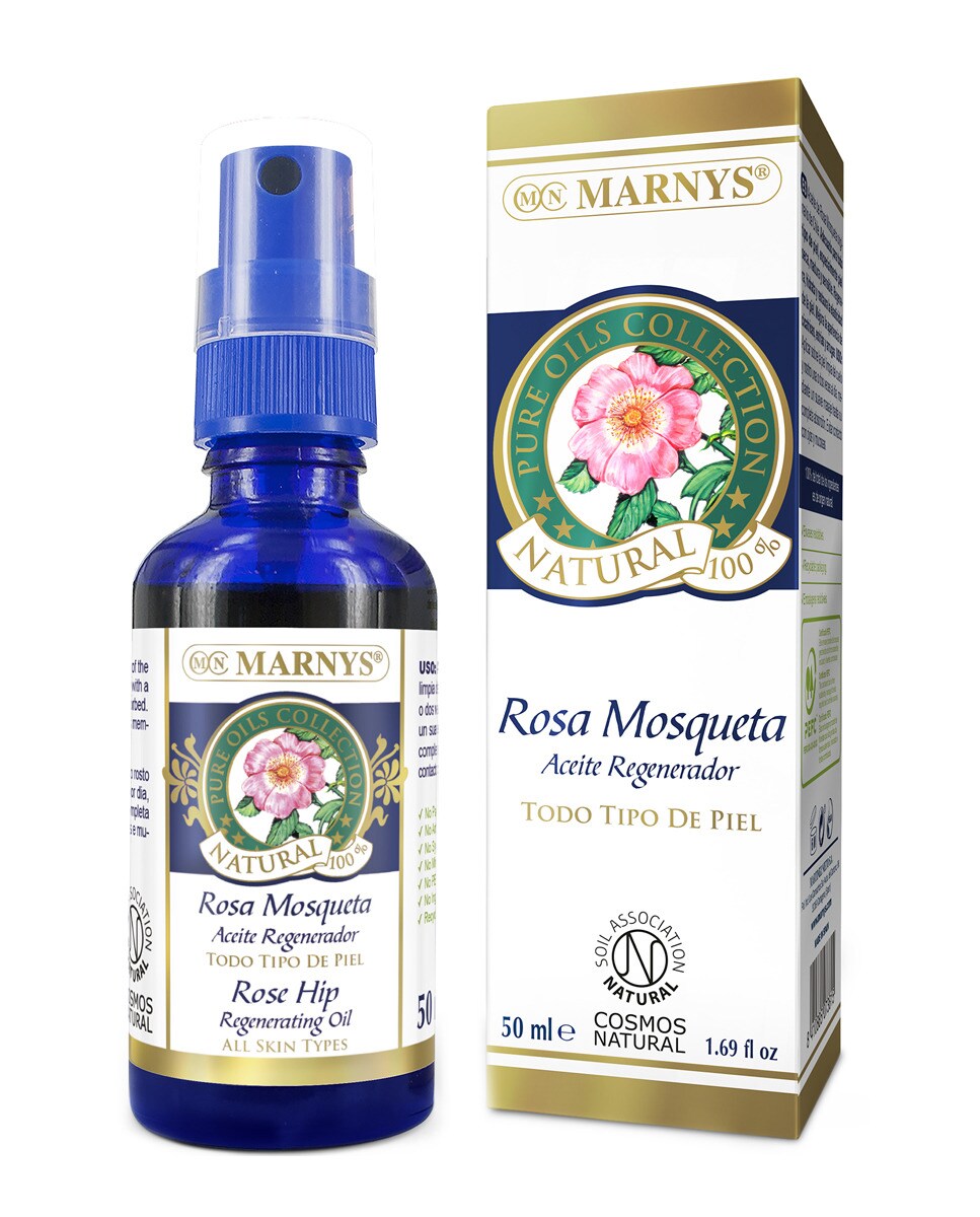 Aceite Regenerador de Rosa Mosqueta con Spray 50 ml Marnys 2
