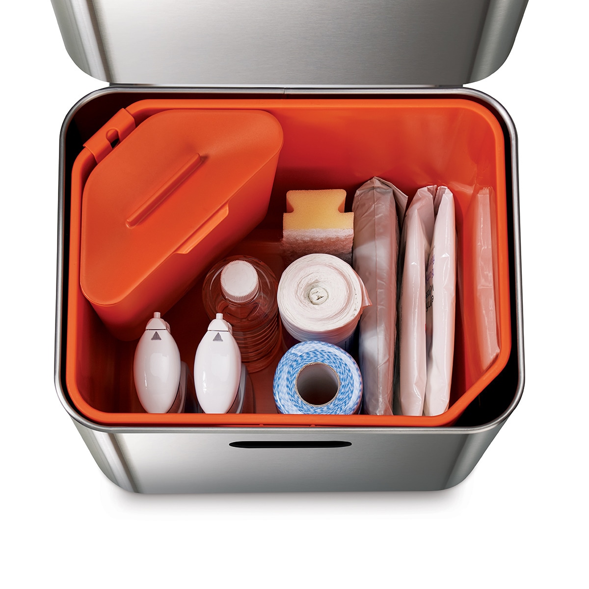 Balde do Lixo Totem 60 L Aço-7