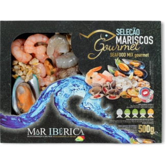 Seleção de Mariscos Gourmet embalagem 500 g - Mar Ibérica