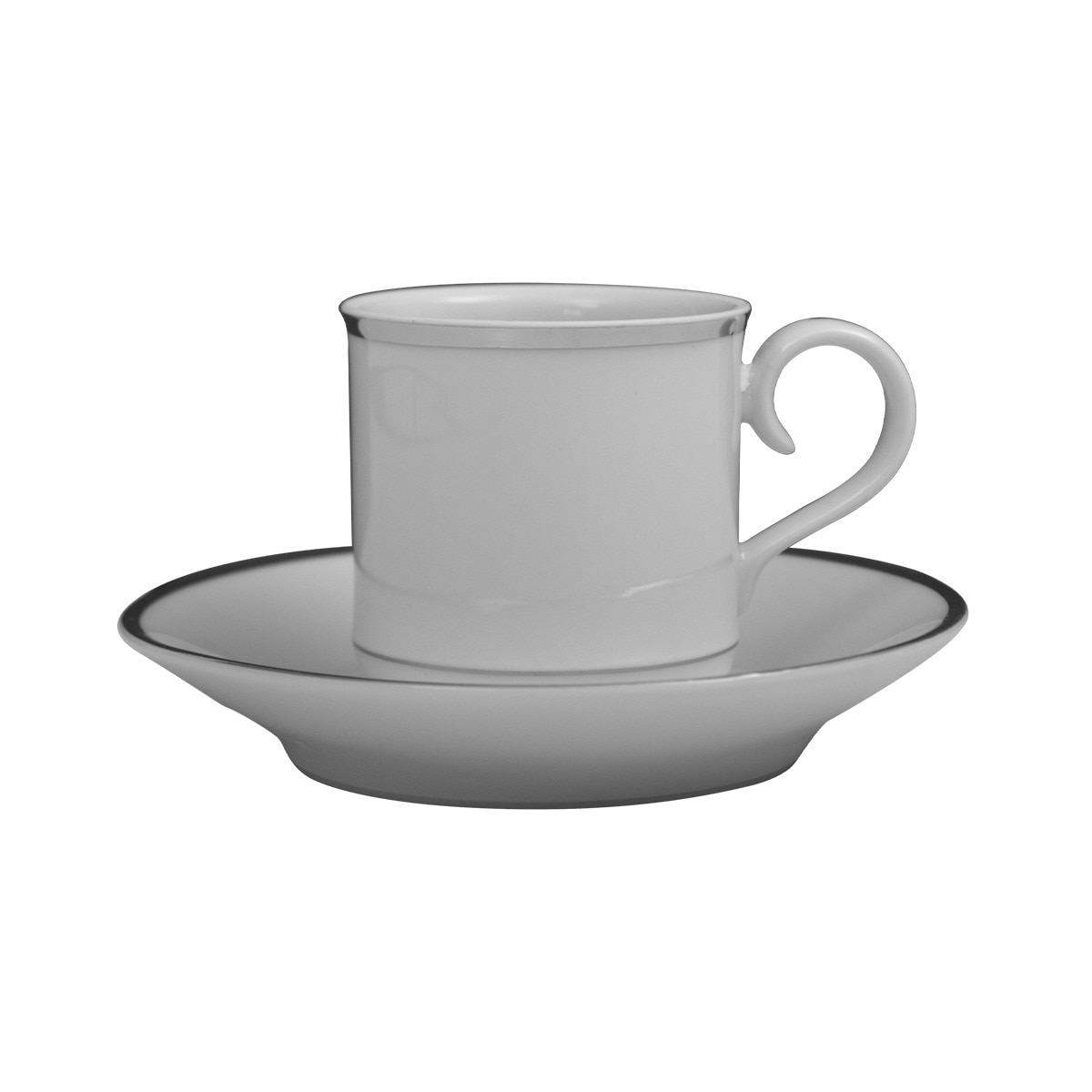 Imagem 0 de Chávena de café e pires Filagem Platina SPAL