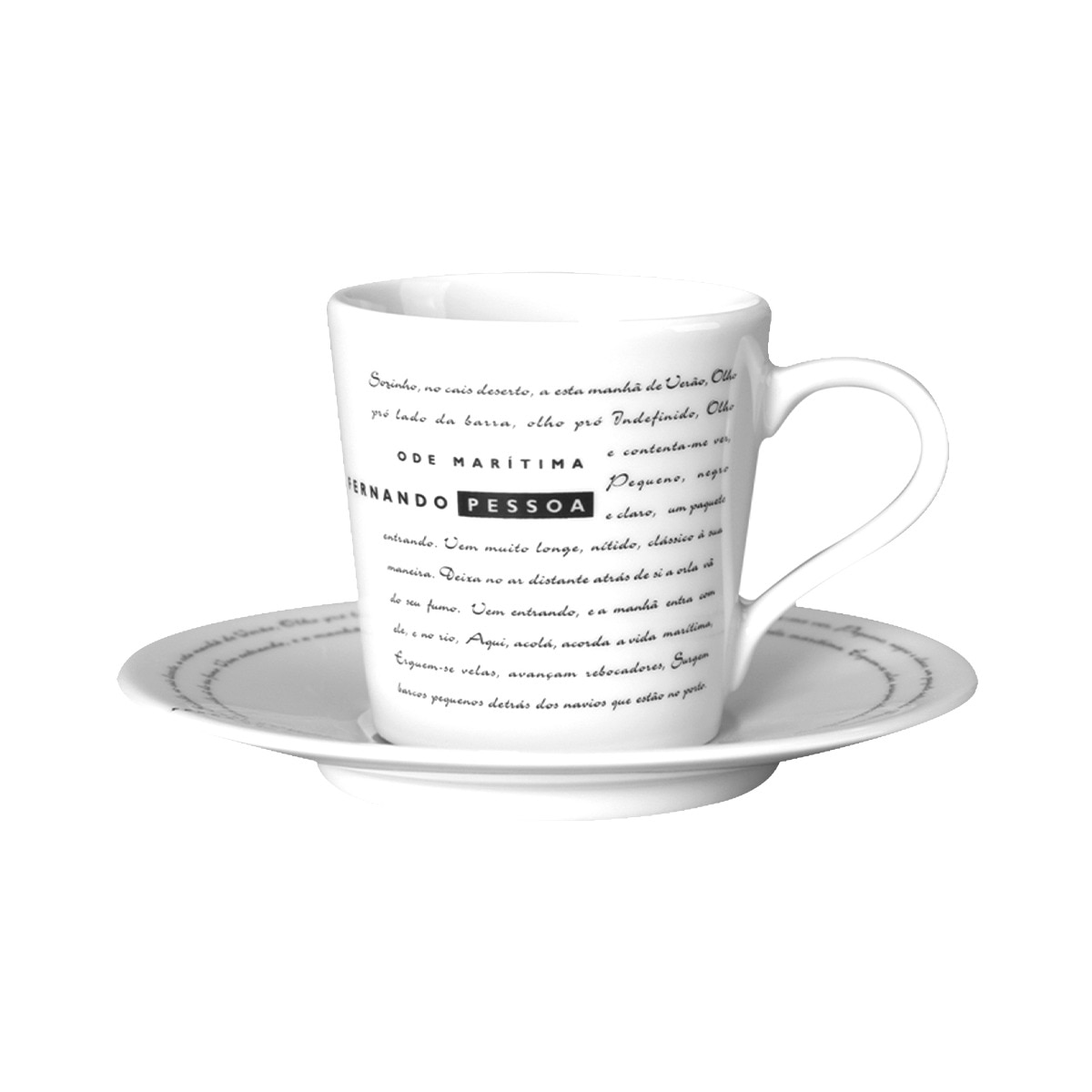 Chávena de Café e Pires Fernando Pessoa 1