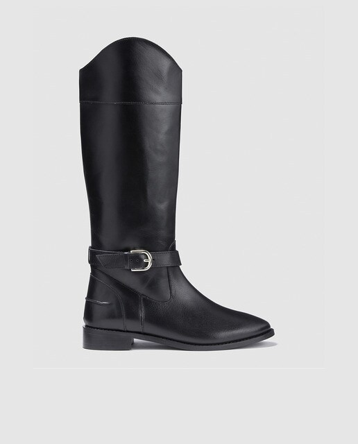 Comprar Bota hebilla de mujer Unit de piel · Unit · Hipercor