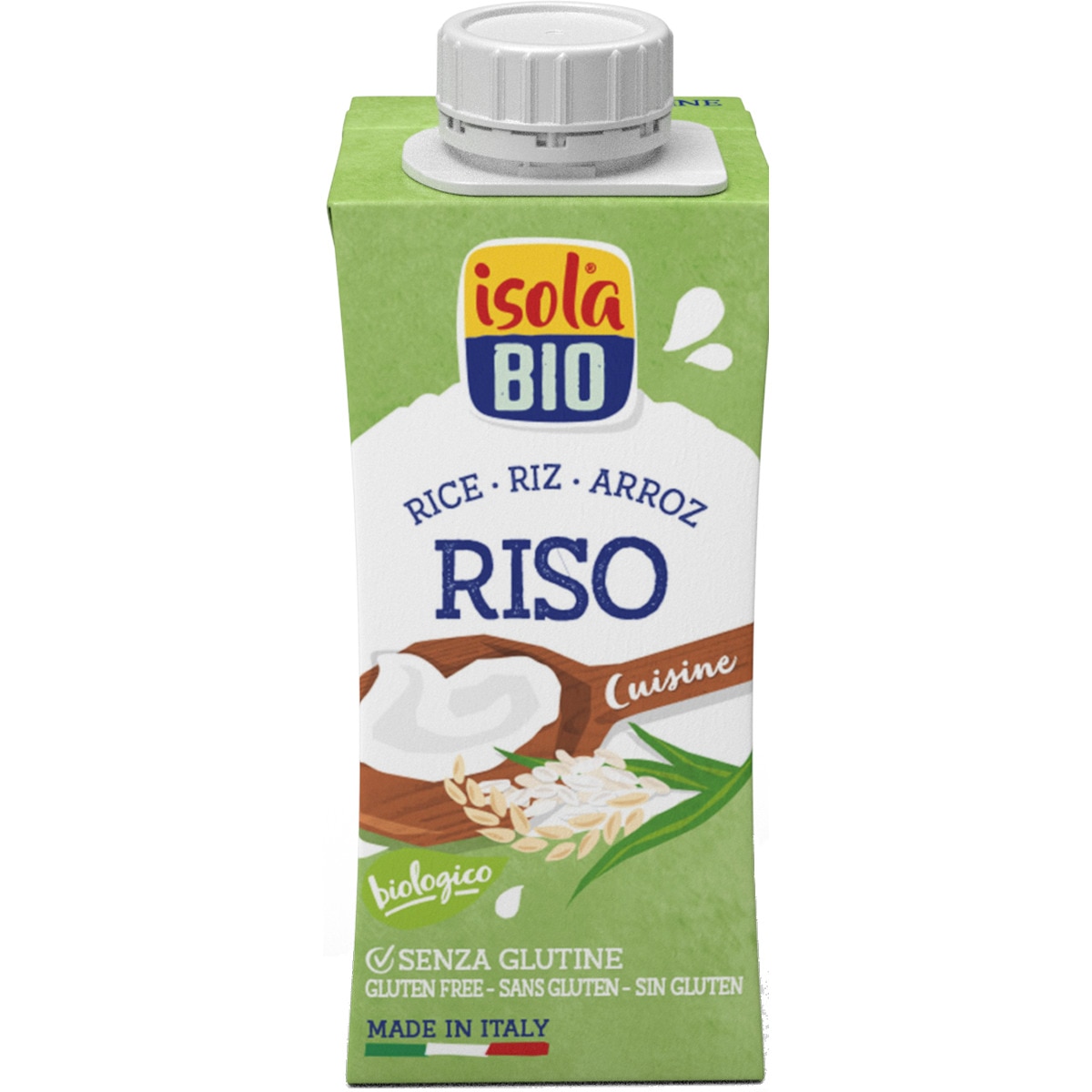 Creme de Arroz Biológico embalagem 200 ml