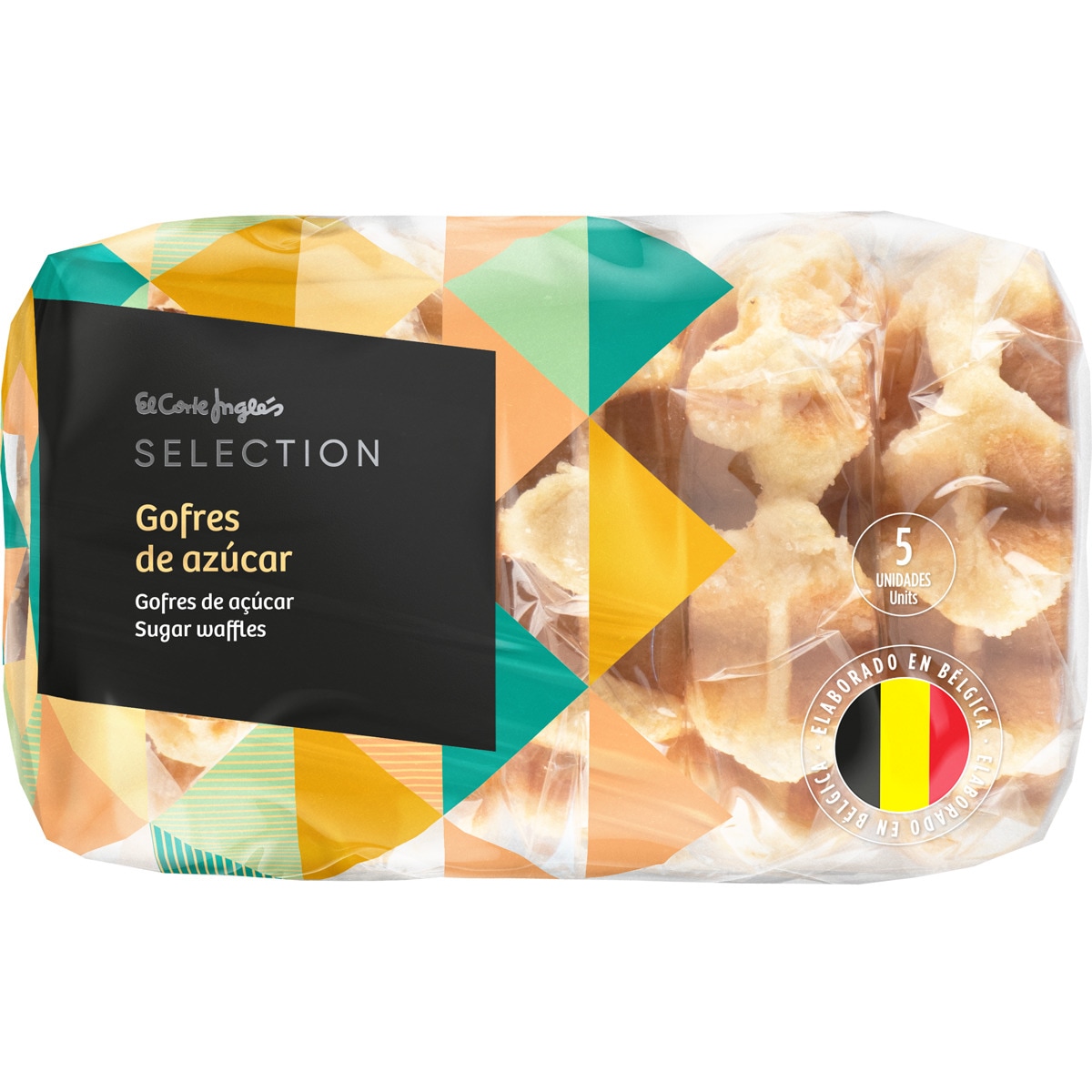 gofres de azúcar 5 unidades envase 275 g