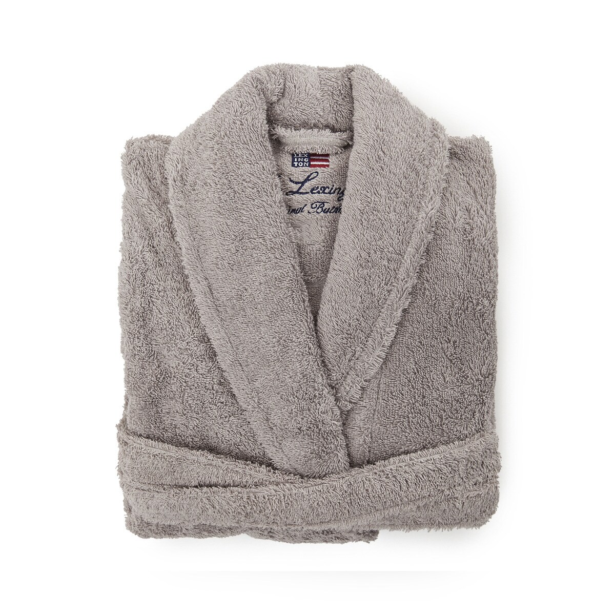 Roupão unissexo algodão e poliéster 400 gr/m2 Icons Cinzento-1