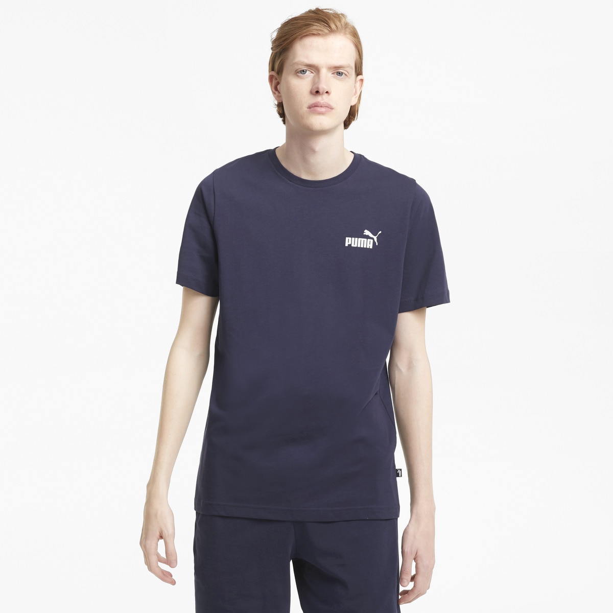 T-shirt Ess Small Logo Azul-marinho-3