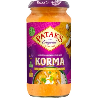 Molho Indiano Korma sem Glúten frasco 450 g - Patak's