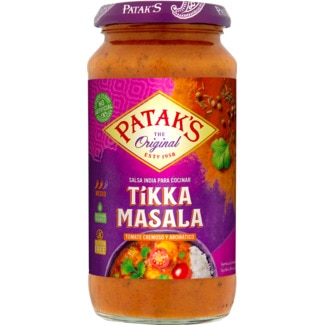 Molho Indiano Tikka Masala sem Glúten frasco 450 g - Patak's