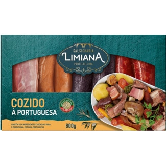 Sortido de Enchidos para Cozido à Portuguesa unidade 800 g - Salsicharia Limiana