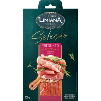 Presunto Reserva Seleção em Fatias unidade 100 g - Salsicharia Limiana