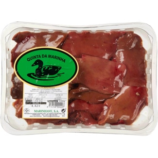 Fígado de Pato Peso Aproximado por 650 g - Quinta Da Marinha