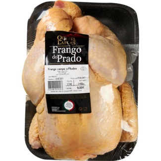 Frango Inteiro sem Miúdos Peso Aproximado por 1,2 kg - Quinta De Lafões