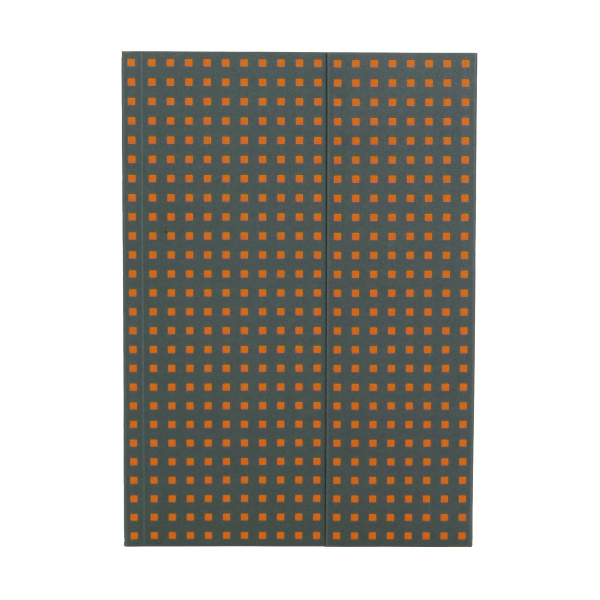 Imagem 0 de Bloco Quadrados B5 de Linhas Paper-Oh cinzento e laranja
