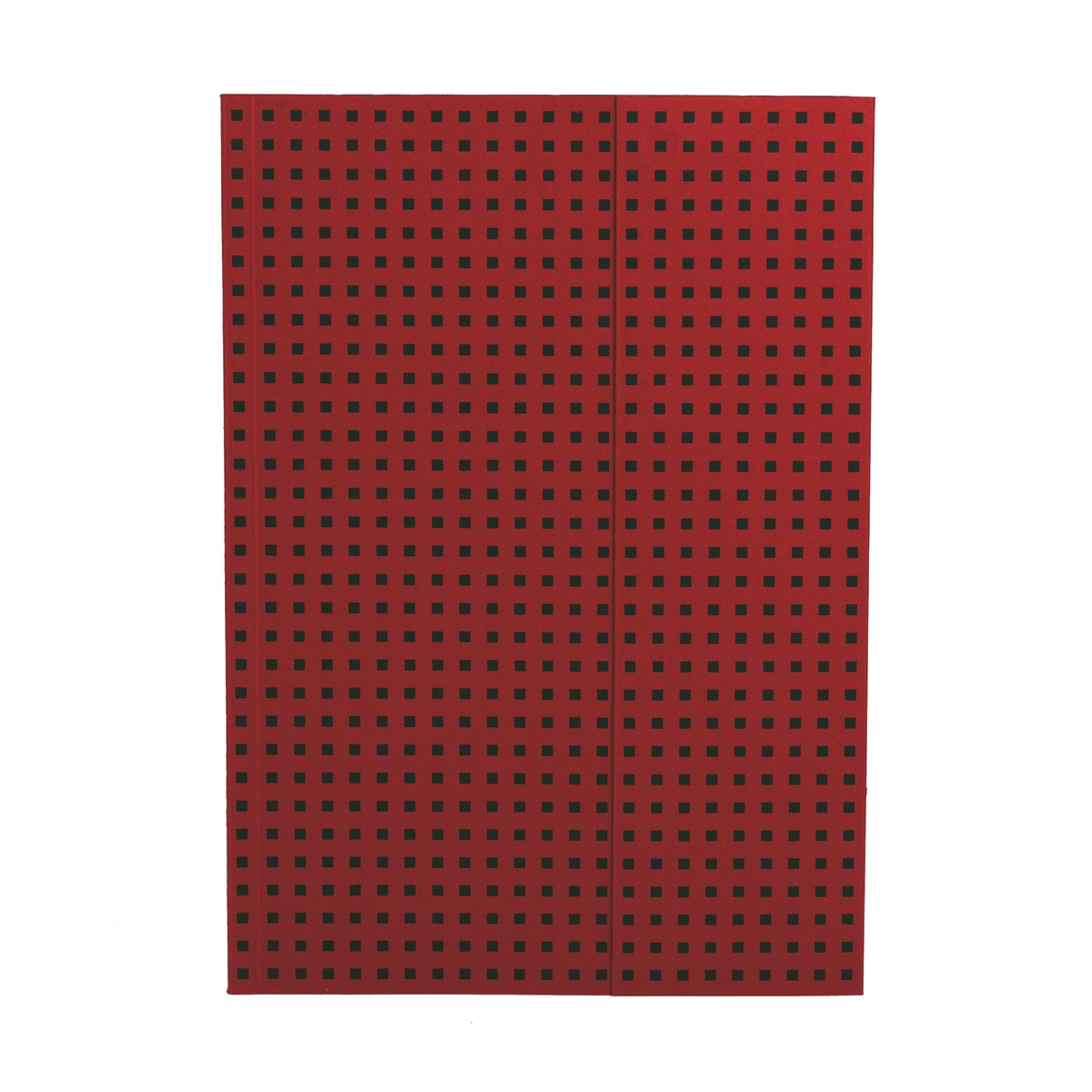 Imagem 0 de Bloco Quadrados A4 de Linhas Paper-Oh vermelho e preto