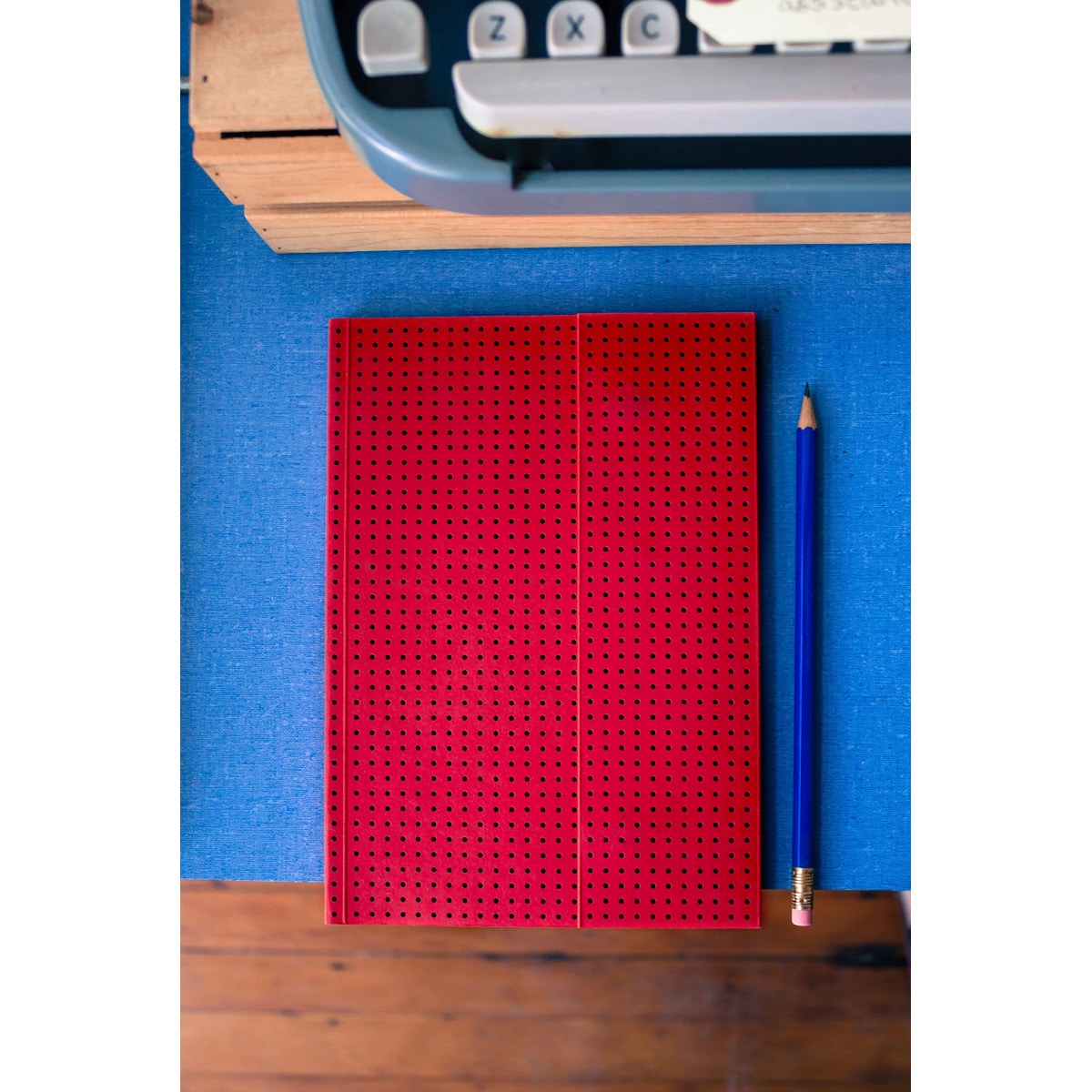 Libreta Rayada A4 Circulo Paper-Oh Rojo y Negro Rojo / Negro-5