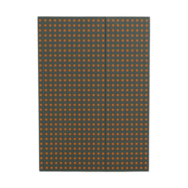 Imagem 0 de Bloco de linhas A4 Quadrado cinzento e laranja