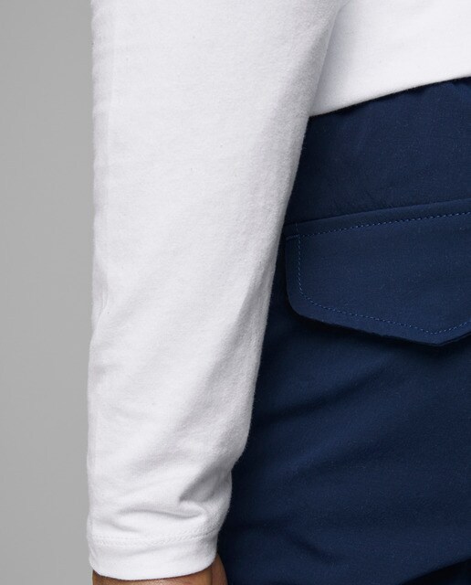 Camiseta de hombre blanca de manga larga · Jack \u0026 Jones · El Corte Inglés