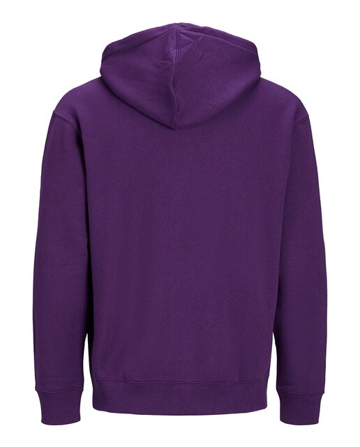 Sudadera de hombre morada con capucha · Jack \u0026 Jones · El Corte Inglés