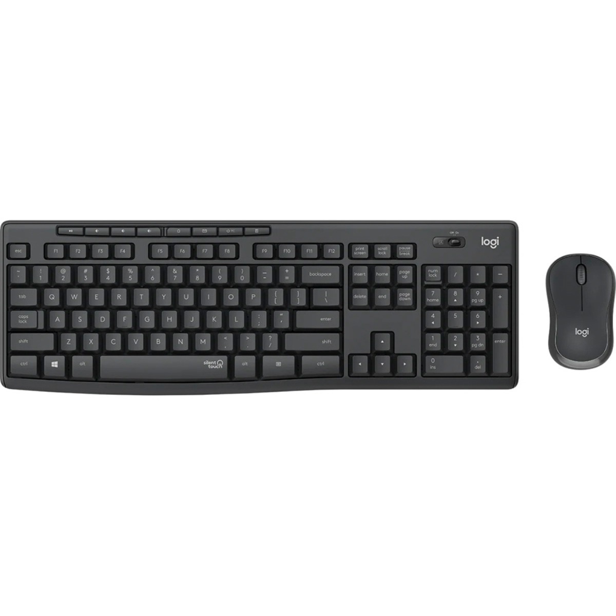 Teclado e Rato Logitech MK295 Silent Wireless Combo 1
