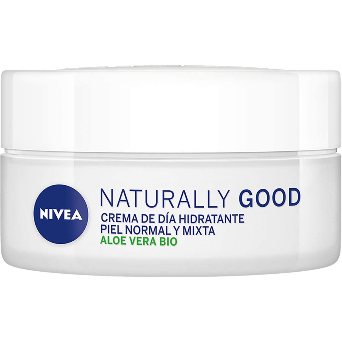 Naturally Good moisturising day cream with aloe vera bio jar 50 ml