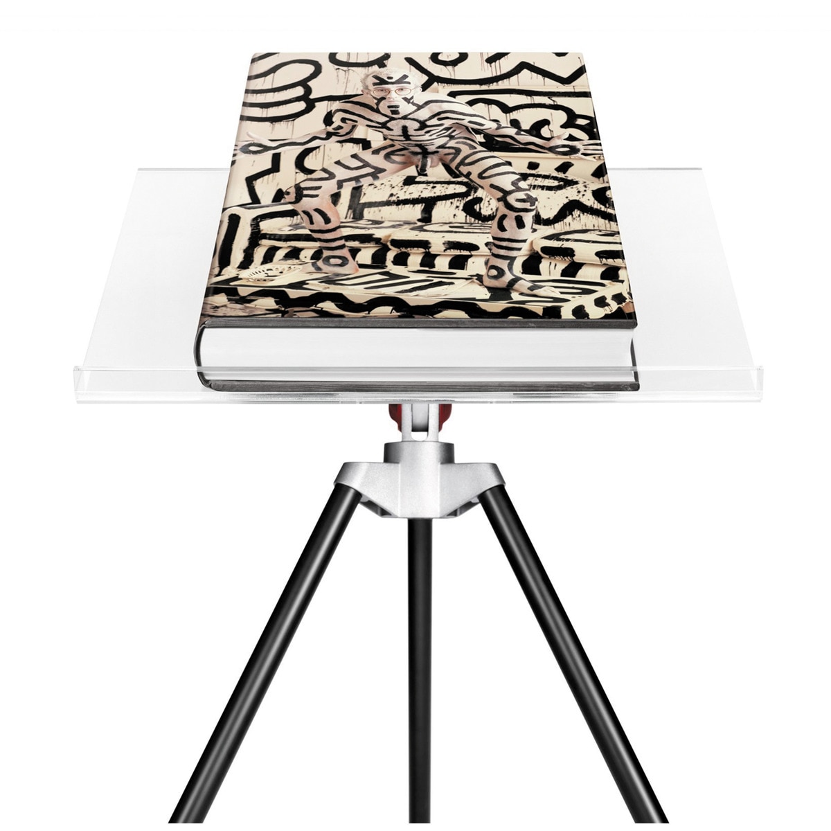 Annie Leibovitz With Keith Haring 2