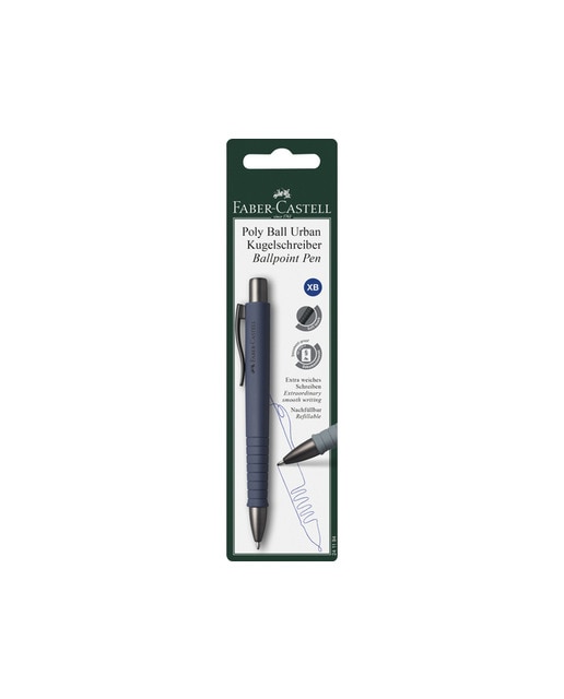 Imagem 0 de Caneta Faber-Castell Polyball Urban XB em blister