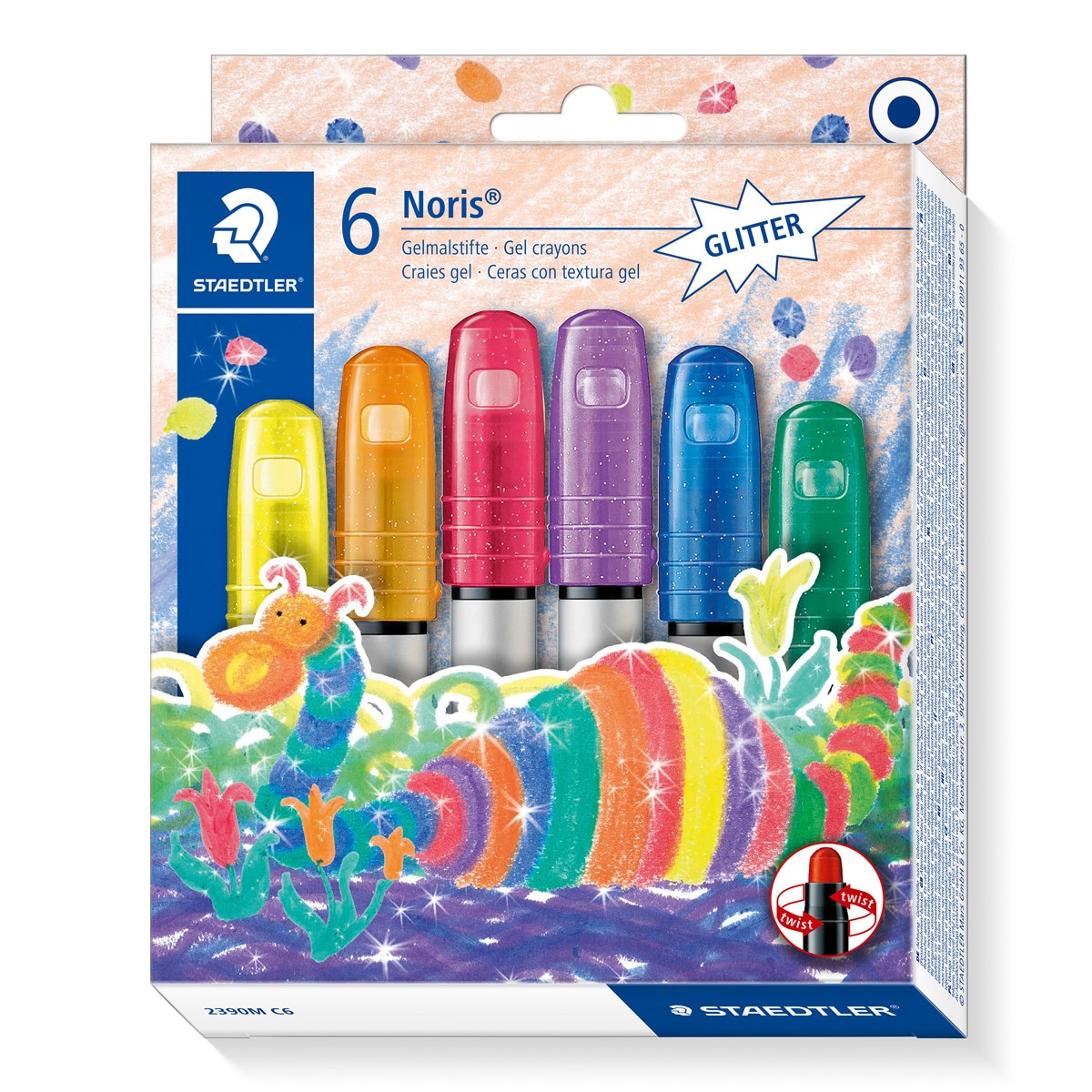 Imagem 0 de Ceras em Gel Noris em Cores Efeito Purpurina Sortidas