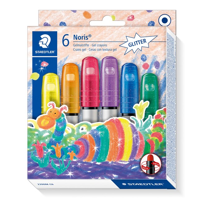 Imagen 0 de Ceras en Gel Noris Staedtler en Colores Efecto Purpurina Surtidos