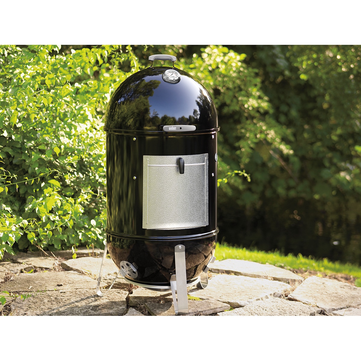 Barbecue de Carvão Smokey Mountain Cooker XL Preto-5