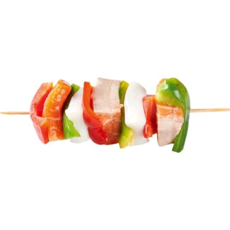 Espetada de Salmão com Pota Peso Aproximado por unidade 250 g