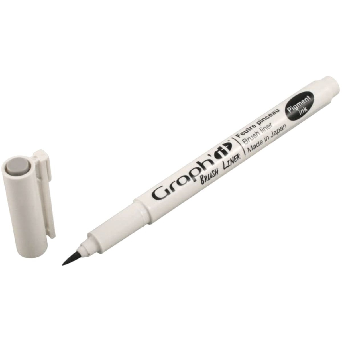 Marcador Brush Liner Cinzento Médio GRAPH'IT 1