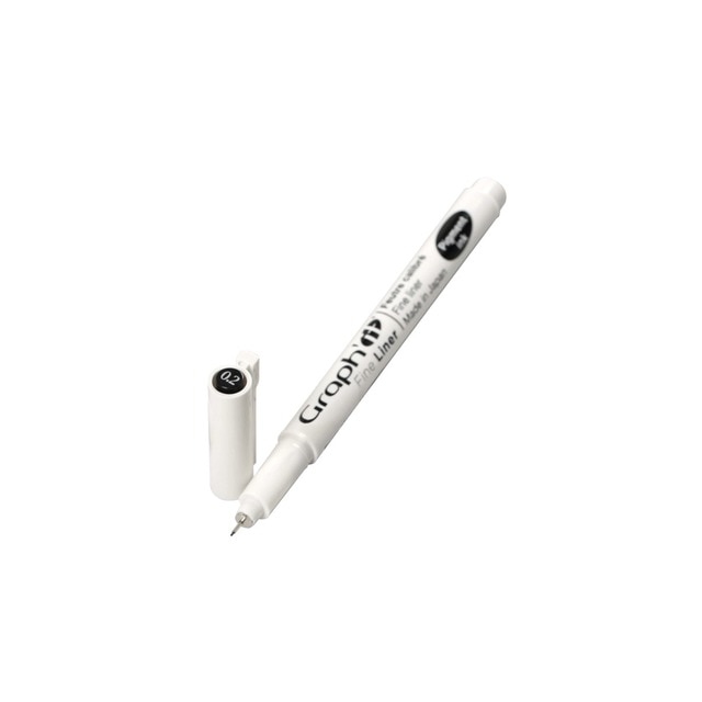 Imagem 0 de Marcador Fine Liner Preto 0.2mm GRAPH'IT