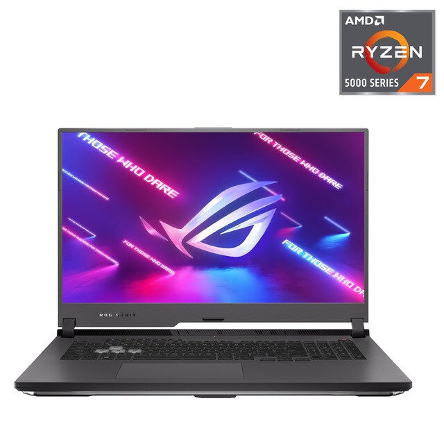 Portátil Asus - Portátil Gaming ROG Strix G17 G713QR-HG021T, AMD Ryzen 7, 16GB, 1TB SSD, GeForce RTX 3070 8GB