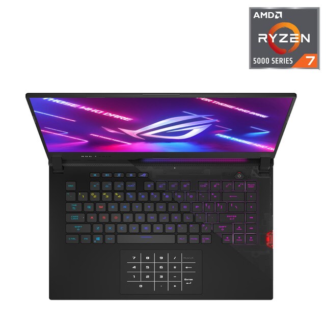 Portátil Asus - Portatil Gaming ROG Strix SCAR 15 G533QS-HF083, AMD Ryzen 7, 16GB, 1TB SSD, GeForce RTX 3080 8GB, FreeDOS / Sin Sistema Operativo