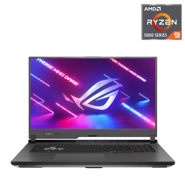 Portátil Asus - Portátil Gaming ROG Strix G17 G713QM-HG033T, AMD Ryzen 9, 16GB, 1TB SSD, GeForce RTX 3060 6GB